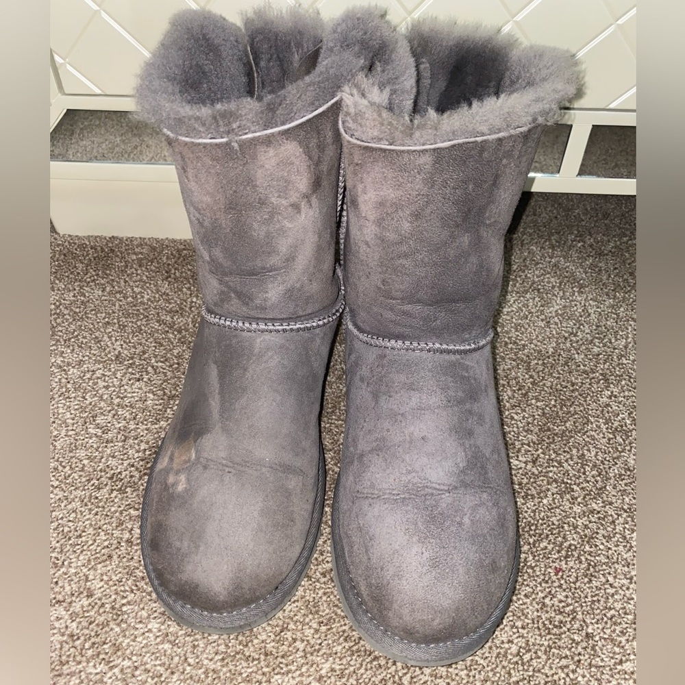 Women Bow Plush Uggs